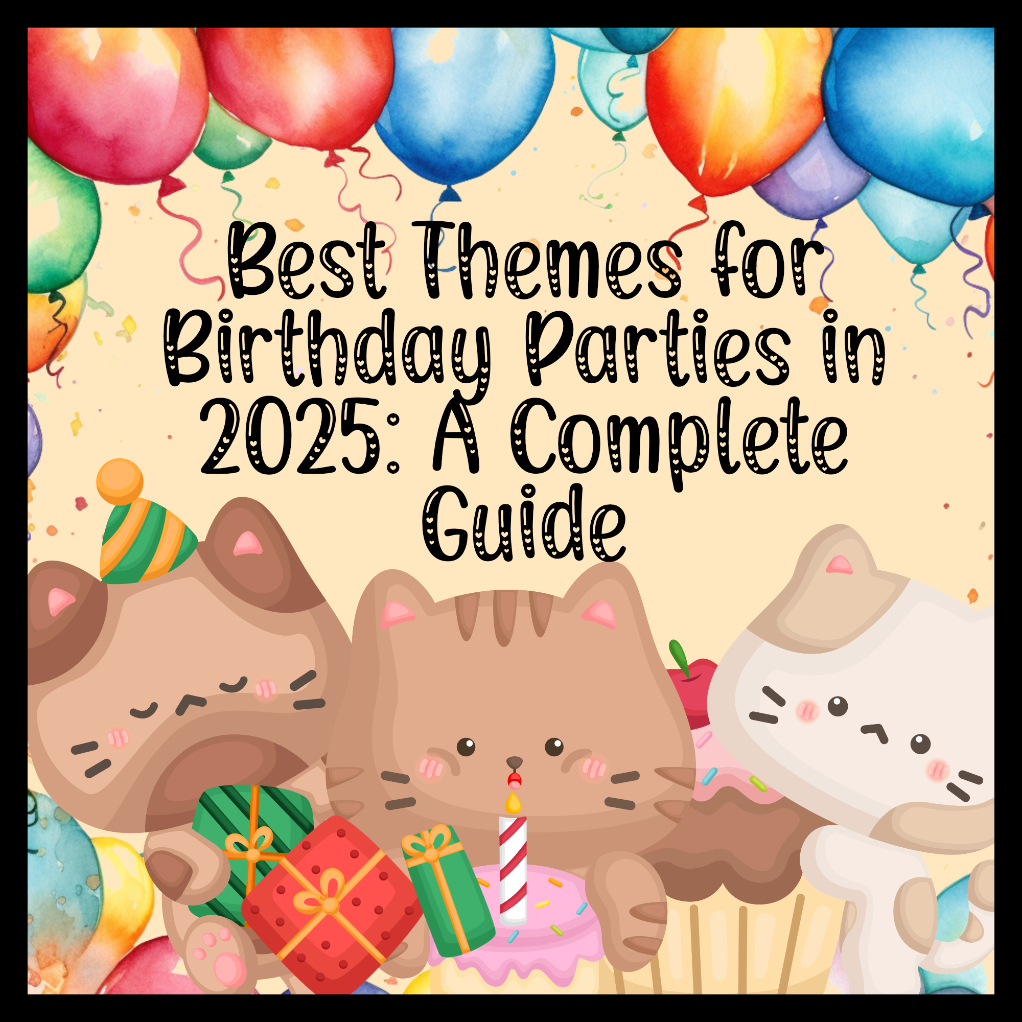 The Best Themes for Birthday Parties in 2025 and Beyond A Complete