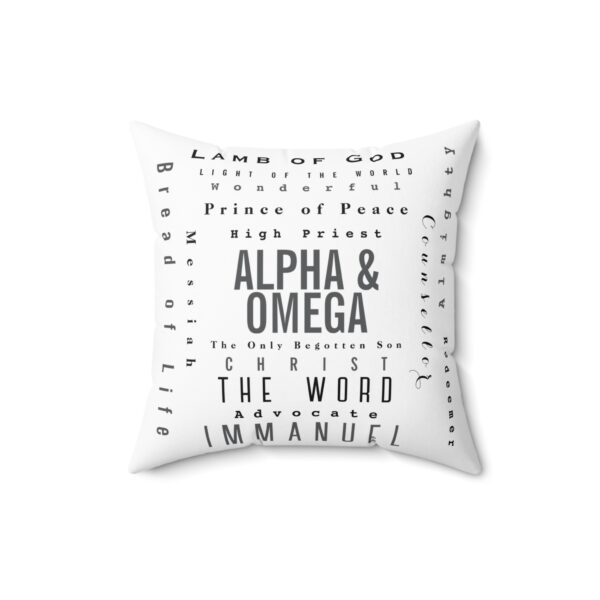 Throw Cushion Pillow - 17 Names of God Design - Image 4