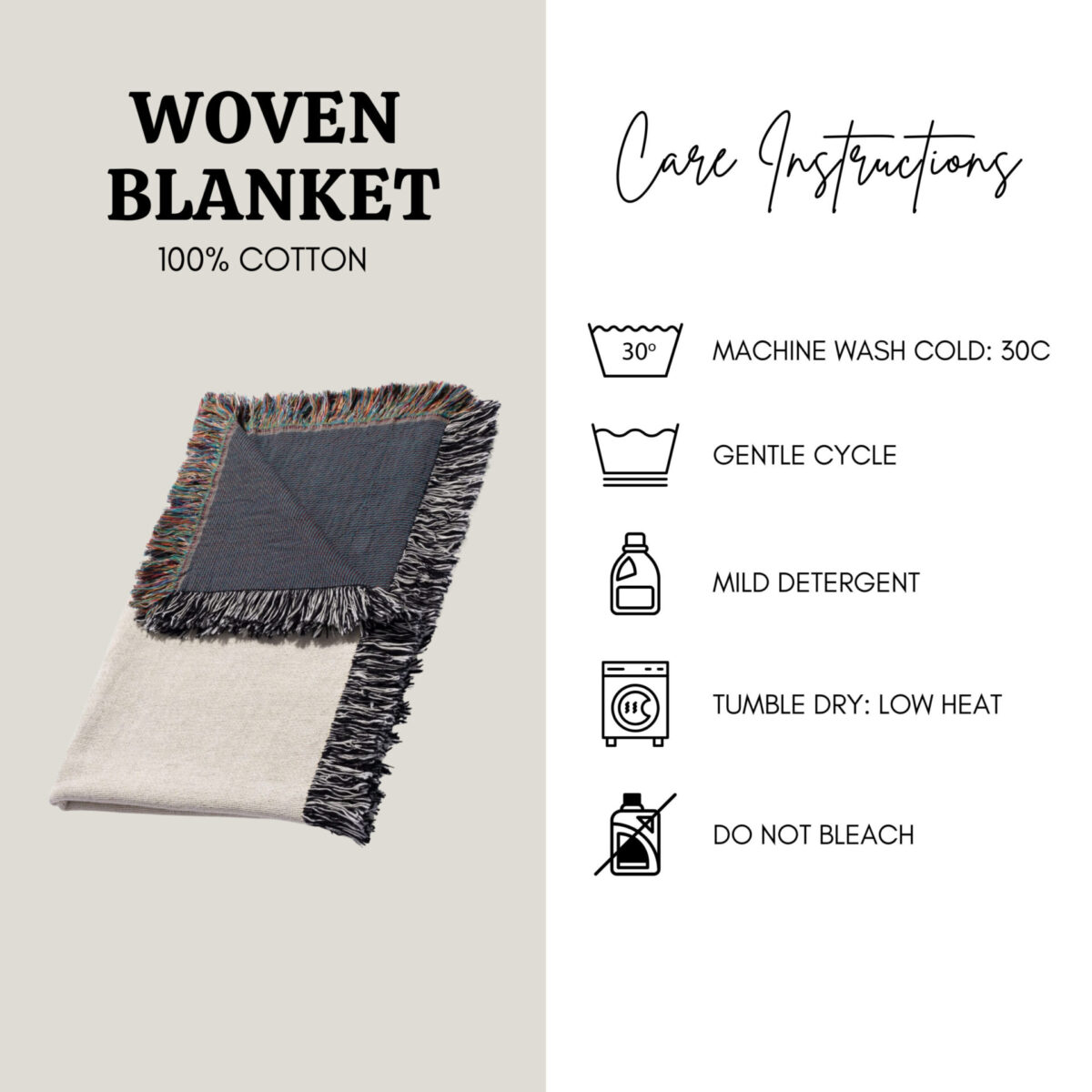 Our Happiness is Homemade - Women's Cosy Woven Blanket - Image 3