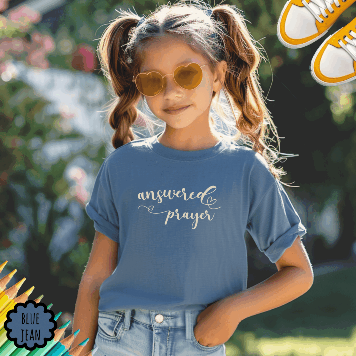 "Answered Prayer" Kids Tee - ✔ Currently Available In the United States - Image 4